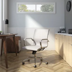 Union & Scale™ Everell Ergonomic Fabric Manager Chair, Heather Gray (53279)