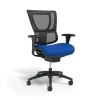 Union & Scale FlexFit™ Ergonomic Mesh Swivel Task Chair, Blue/Black (UN59413)
