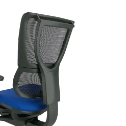 Union & Scale FlexFit™ Ergonomic Mesh Swivel Task Chair, Blue/Black (UN59413)