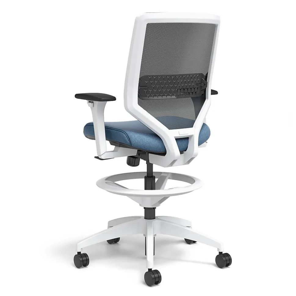 Union & Scale™ Lewis Fabric Task Chair, Carolina (UN55659-CC)