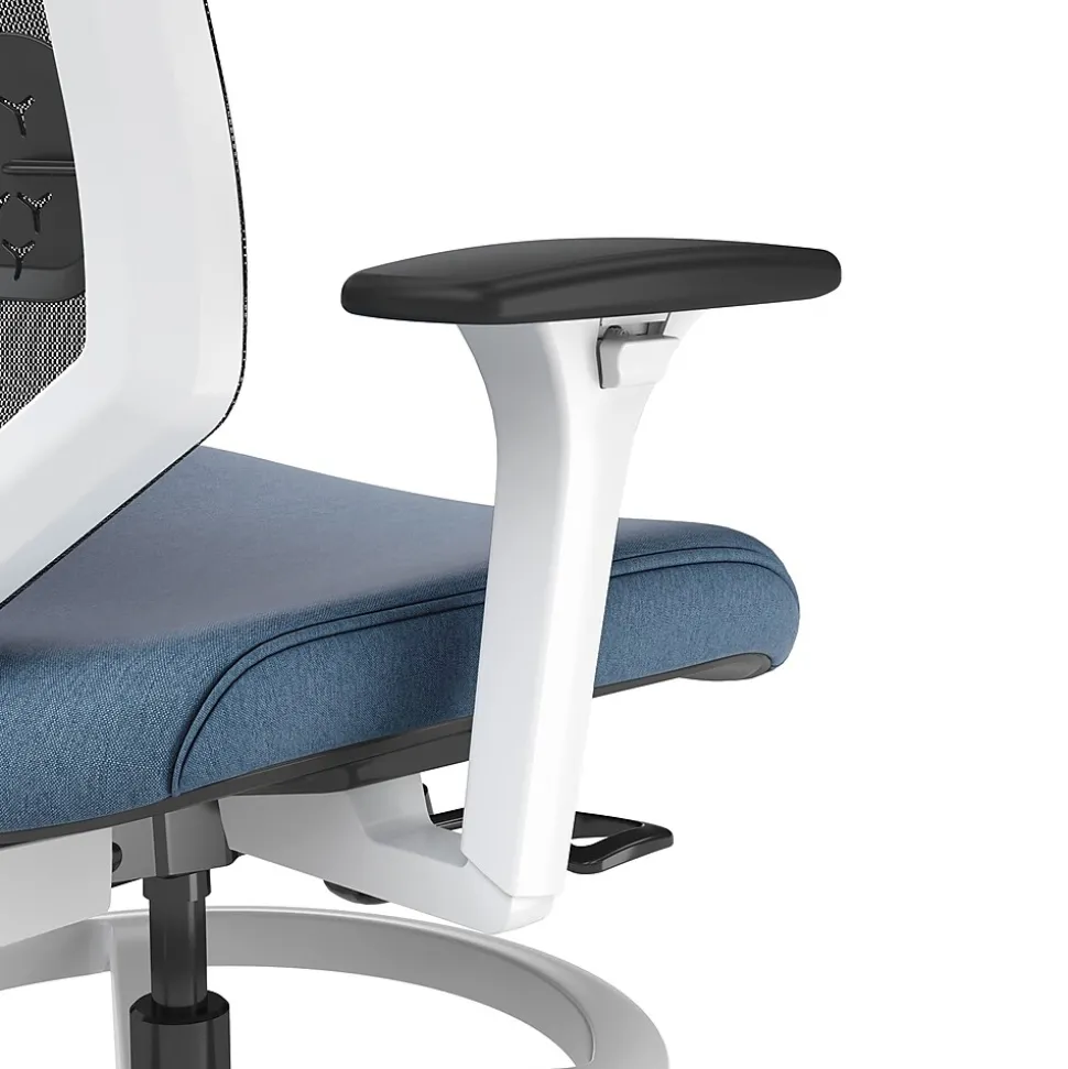 Union & Scale™ Lewis Fabric Task Chair, Carolina (UN55659-CC)