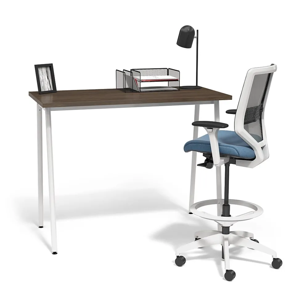 Union & Scale™ Lewis Fabric Task Chair, Carolina (UN55659-CC)
