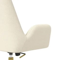 Union & Scale™ MidMod Ergonomic Fabric Manager Chair, Cream (UN56982)