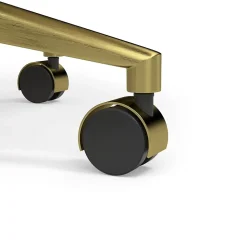 Union & Scale™ MidMod Ergonomic Fabric Manager Chair, Cream (UN56982)