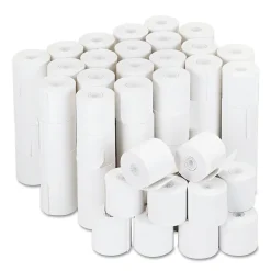 Universal Bond Adding Machines & Calculator Paper Rolls, 2 1/4" x 126', 100 Rolls/Pack (UNV35705)