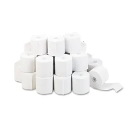 Universal Bond Adding Machines & Calculator Paper Rolls, 2 1/4" x 130', 100 Rolls/Pack (UNV35710GN)