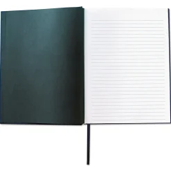 Universal Casebound Hardcover Notebook, Dark Blue Linen, 1-Subjects, 10 1/4 x 7 5/8, Each (66352)