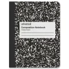 Universal Composition Book, College Rule, 7 1/2 X 9 3/4, White, 100 Sheets