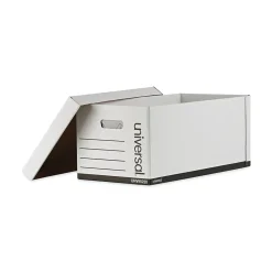 Universal Corrugated File Box with Lift Off Lid, 12/Carton (UNV95220)