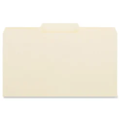 Universal File Folder, Legal Size, Manila, 100/Box (UNV15122)