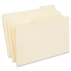 Universal File Folder, Legal Size, Manila, 100/Box (UNV15213)
