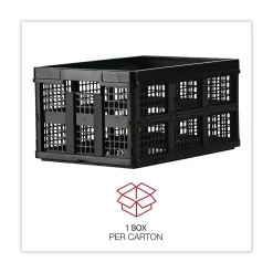 Universal Filing/Storage Tote, Black, 10 1/4