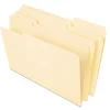 Universal Heavy Duty File Folders, 1/3 Cut One-Ply Top Tab, Letter, Manila, 50/pack