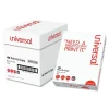 Universal Multipurpose Paper, 96 Bright, 20 lb., 8.5 x 11, Bright White, 500 Sheets/Ream, 5 Reams/Carton