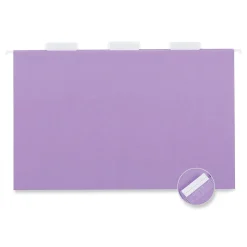 Universal Recycled Hanging File Folders, Legal Size, Assorted Colors, 25/Box (UNV14221)