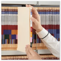 Universal Reinforced File Folder, Letter Size, Manila, 100/Box (UNV13300)