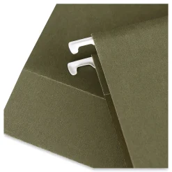 Universal Reinforced Hanging File Frame, Letter Size, Green, 10/Box (UNV14160)