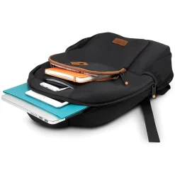 Urban Factory CYCLEE Recycled Plastic 15.6-Inch Eco Laptop Backpack, Black (ECB15UF)