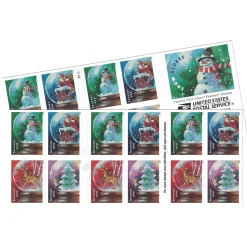 USPS Holiday Forever, 20 Postage Stamps (FOREVERHOLID20)