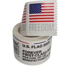 USPS U.S. Flag Forever, 100 Postage Stamps (USPS4EVROLL)