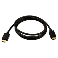 V7 V7HDMIPRO-2M-BLK 6.56' HDMI Audio/Video Cable, Black