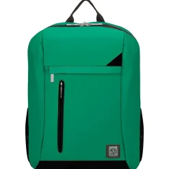 Vangoddy Adler Laptop Backpack Fits up to 15.6" Laptop Jade Green with Black Trim