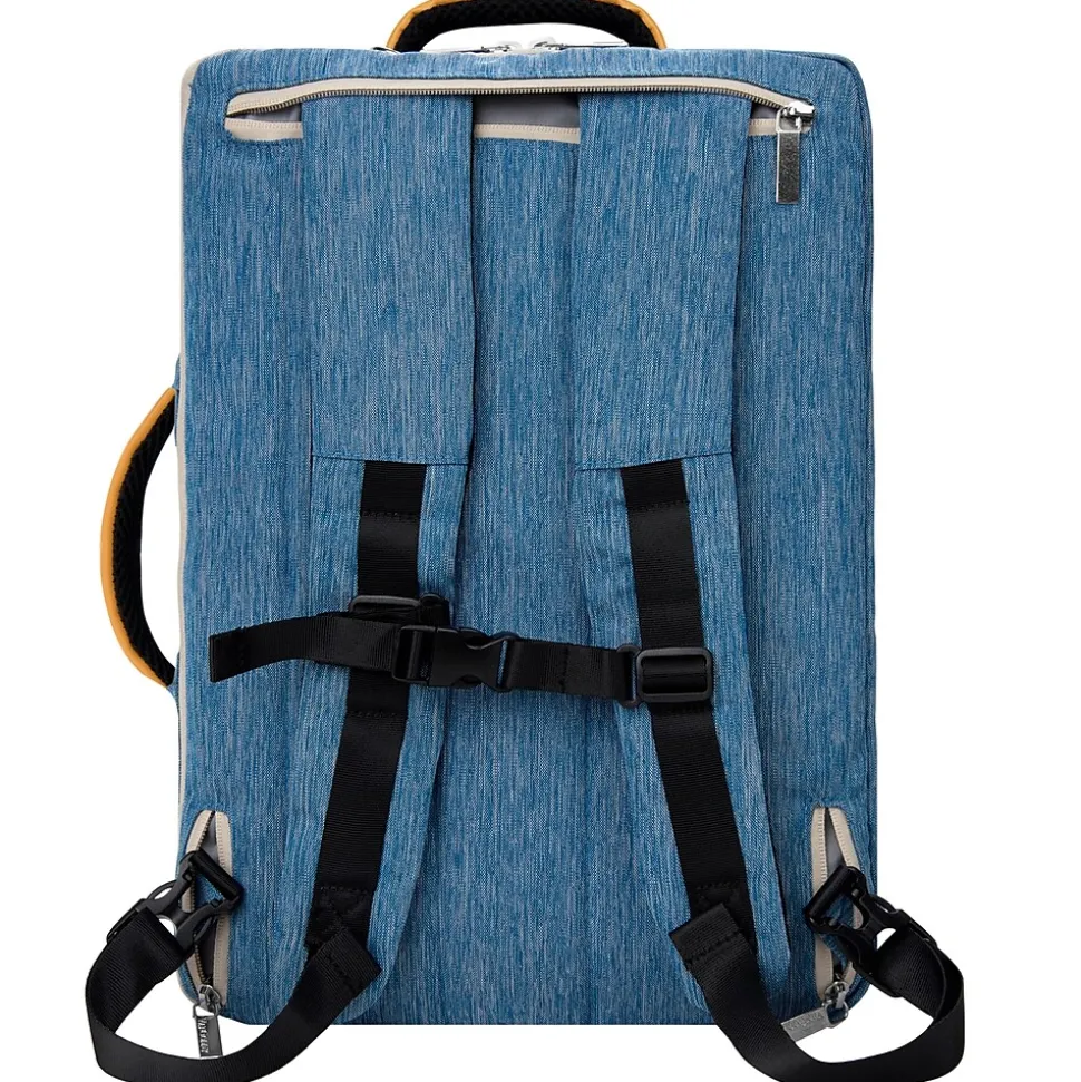 Vangoddy Laptop Backpack, Blue Nylon (LAPLEA041)