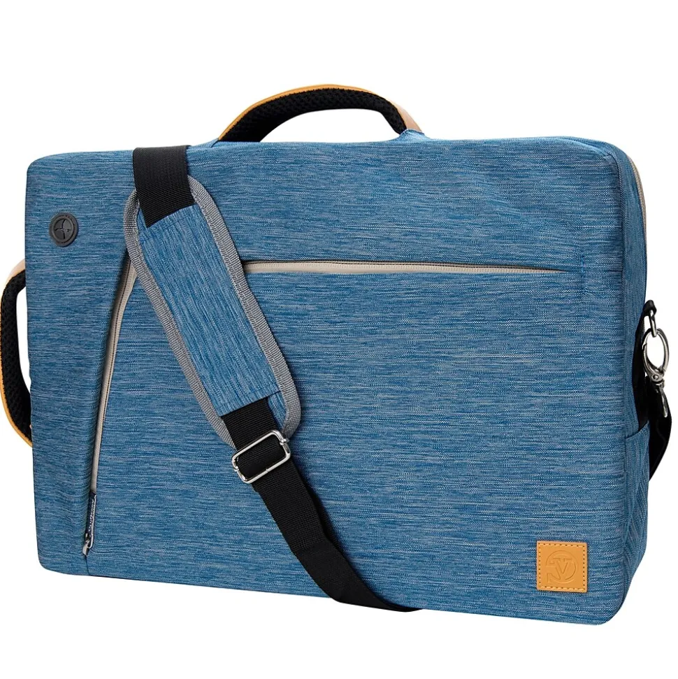 Vangoddy Laptop Backpack, Blue Nylon (LAPLEA041)