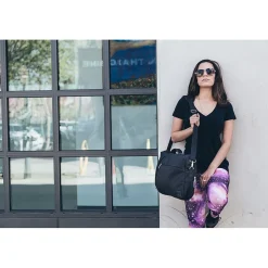 Vangoddy Laptop Messenger, Black Nylon (LAPLEA043)