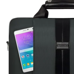 Vangoddy Laptop Notebook Messenger Bag Business Case 14 to 15.6 Inch, Metal Grey (PT_MSBLEA122_M)