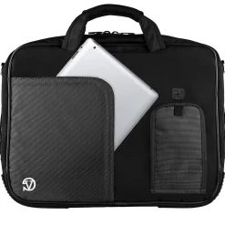 Vangoddy Nylon Casual Messenger Bag, Black (PT_NBKLEA782_17)