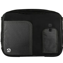 Vangoddy Nylon Casual Messenger Bag, Black (PT_NBKLEA782_17)