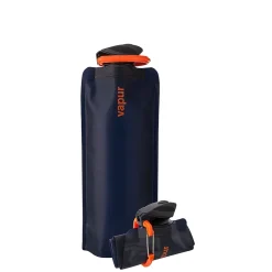 Vapur Anti-Bottle Collapsible Wide Mouth Water Bottle, 34 oz., Nightblue (10215)