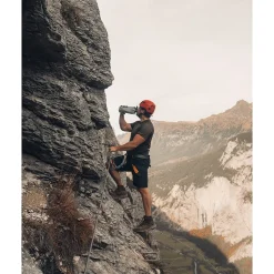 Vapur Anti-Bottle Collapsible Wide Mouth Water Bottle, 34 oz., Graphite Gray (30175)