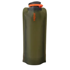 Vapur Anti-Bottle Collapsible Wide Mouth Water Bottle, 23 oz., Olive (10209)