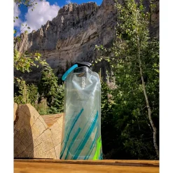 Vapur Anti-Bottle Collapsible Wide Mouth Water Bottle, 34 oz., Gradient Gray (10258)