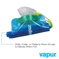Vapur Anti-Bottle Collapsible Wide Mouth Water Bottle, 23 oz., Water (10157)