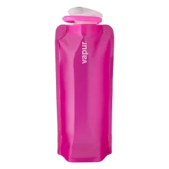 Vapur Anti-Bottle Collapsible Wide Mouth Water Bottle, 23 oz., Magenta (30050)