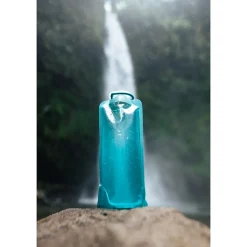 Vapur Anti-Bottle Collapsible Wide Mouth Water Bottle, 34 oz., Malibu Teal (30056)