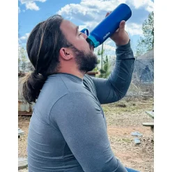 Vapur Chill Double Steel Wall Insulated Water Bottle 20 oz., Admiral Blue (30181)