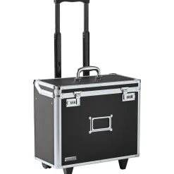 Vaultz Idea Stream Locking Mobile Business Case, Legal, Black (VZ00194)