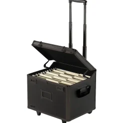 Vaultz Locking Mobile File Chest, Letter/Legal, Tactical Black (VZ00307)
