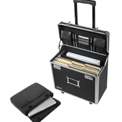 Vaultz Metal Mobile Business Case, Legal, Black (VZ00636)