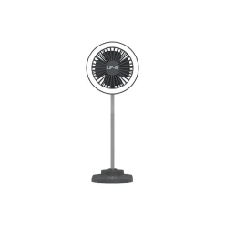 Veho UF-2 Wireless Charging Stand with Fan and LED Light, Gray (VUF-002-UF2)
