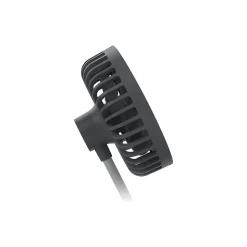 Veho UF-2 Wireless Charging Stand with Fan and LED Light, Gray (VUF-002-UF2)