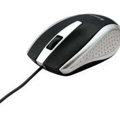 Verbatim 99741 Corded Notebook Optical Wireless Laser Mouse, Silver