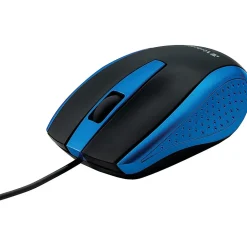Verbatim Corded Notebook Optical 99743 Mouse, Blue