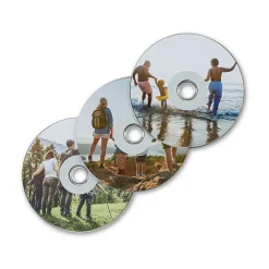 Verbatim Inkjet Media Labels, White, 7 Labels/Sheet, 50 Sheets/Pack (71126)