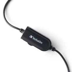 Verbatim Mono Headset, Over-the-Head, Black (70722)