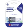 Verbatim SeaGlass 128GB USB 3.2 Type A Flash Drive, Gray (70909)